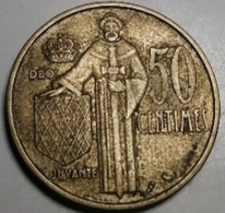 50 Centimes Monaco 1962 - 1960-2001 Neue Francs