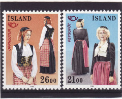 Islande 1989. Cat.Yvert N° 652/53**. Norden 89. Costumes Traditionnels. - Nuovi