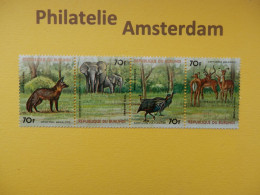 Burundi 1977, FAUNA / AFRICAN WILDLIFE: Mi 1375-78, ** - Game