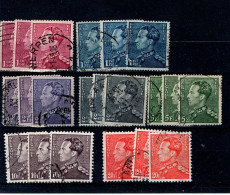 429-435 3x  Obl Côte 9.00€ - Used Stamps