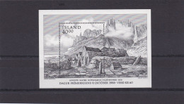 Islande 1988, Cat. Yvert N° BF 9 Gravure De Slania - Blocks & Sheetlets