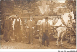 CAR-AASP7-0477 - FRANCE - CARTE PHOTO - A IDENTIFIER - METIER VIEUX METAUX ANGLUSE - Fotos