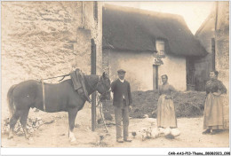 CAR-AASP13-0903 - AGRICULTURE - CARTE PHOTO - ELEVAGE.CHEVAL POULE FERME - Elevage