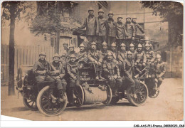 CAR-AASP11-0775 - FRANCE - CARTE PHOTO - GENNEVILLIERS - Pompiers - Gennevilliers