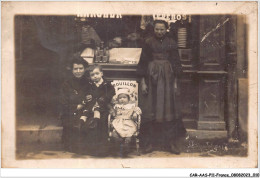 CAR-AASP11-0746 - FRANCE - CARTE PHOTO - HOUILLES - AVENUE DE LA GARE.magasin - Houilles