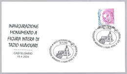 Monumento A TAZIO NUVOLARI - Piloto De Automovilismo. Casteldario, Mantova, 2004 - Automobilismo
