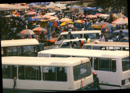 Gabon- Vue Partielle De La Gare Routière De BACONGO* 2scans - Other & Unclassified