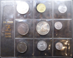 Italia - 1970 - Serie Divisionale - Con 500 Lire E 1000 Lire In Argento - Mint Sets & Proof Sets