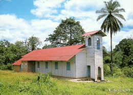 Gabon- SINDARA - Eglise Notre-Dame Des Trois Epis De L'Equateur, Près Des Chutes SAMBA Sur La NGOUNIÉ*SUP* 2 Scans - Other & Unclassified