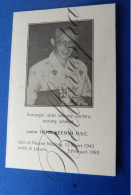 Pastoor Henk KEESOM Niedorp 1943- Jakarta 1983 - Obituary Notices