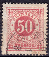 Stamp Sweden 1872-91 50o Used Lot28 - Gebruikt