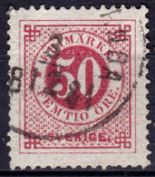 Stamp Sweden 1872-91 50o Used Lot31 - Gebruikt