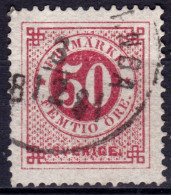 Stamp Sweden 1872-91 50o Used Lot31 - Used Stamps