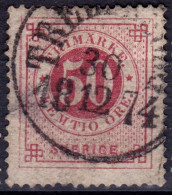 Stamp Sweden 1872-91 50o Used Lot32 - Used Stamps