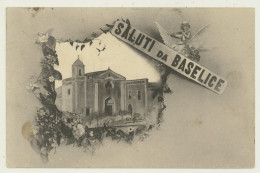 BASELICE SALUTI -VIAGG.1911 -MUNICIPIO -BENEVENTO - Benevento