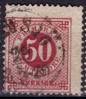 Stamp Sweden 1872-91 50o Used Lot37 - Gebruikt