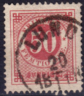 Stamp Sweden 1872-91 50o Used Lot39 - Gebruikt