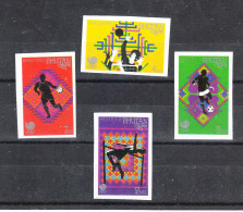 Bhoutan  Bhutan - 1989.Calcio, Volley Pallamano, Salto In Alto. Football, Volleyball, Handball, High Jump. Complete  MNH - Unused Stamps