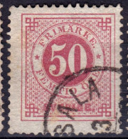 Stamp Sweden 1872-91 50o Used Lot40 - Gebruikt