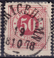 Stamp Sweden 1872-91 50o Used Lot43 - Usati
