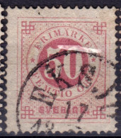 Stamp Sweden 1872-91 50o Used Lot44 - Oblitérés