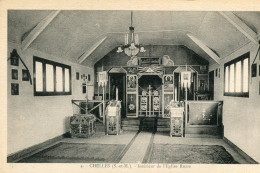 Carte CHELLES Intérieur De L'Eglise Russe - Chelles