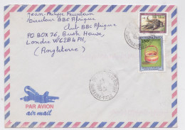 Burkina Faso Ouagadougou Lettre Timbre Crocodile Artisanat Stamp Air Mail Cover - Burkina Faso (1984-...)