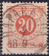 Stamp Sweden 1872-91 20o Used Lot6 - Gebraucht