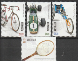 Australië 2023, Postfris MNH, Sport, Tennis, Bicycle, Racing Car - Nuovi