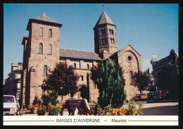 CPSM / CPM 10.5 X 15  Cantal MAURIAC  Basiique Notre-Dame Des Miracles (12° Siècle) - Mauriac