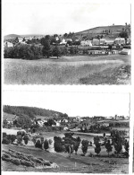 Aumont, Quartier De La Gare, Lot De 2 Cartes (A18p39) - Aumont Aubrac