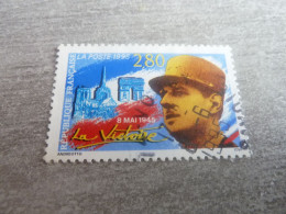 Général De Gaulle (1890-1970) La Victoire - 2f.80 - Yt 2944 - Bleu, Brun-jaune, Jaune Et Rouge - Oblitéré - Année 1995 - - De Gaulle (General)