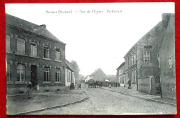 CPA 1923 Meldert, Hoegaarden. Rue De L'Eglise - Kerkstraat - Hoegaarden