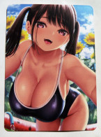 Carte Sexy Waifu Anime Card Manga Girl Limited Doujin ACG Beauty N°02 - Andere & Zonder Classificatie