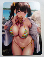 Carte Sexy Waifu Anime Card Manga Girl Limited Doujin ACG Beauty N°05 - Otros & Sin Clasificación