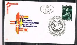 MAIN L 9 - AUTRICHE FDC B.I.T. 1969 - FDC