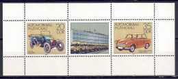 DDR 1979 - Automobilbau, Nr. 2412 - 2413 Im Kleinbogen, Postfrisch ** / MNH - 1971-1980