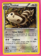 Carte Pokemon Francaise 2014 Xy Etincelles 82/106 Fouinar 90pv Bon Etat - XY