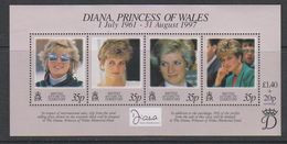 British Antarctic Territory (BAT) 1998 Princess Diana M/s ** Mnh (59486) Promotion - Nuovi