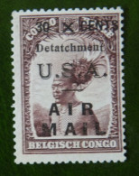 Belgian Congo Belge - 1931  : N° 177 (*) USA DETATCHMENT AIR MAIL SURCHARGE - Unused Stamps