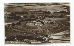 Wiltshire Postcard Old Sarum Castle Rp Posted 1920s    Office Of Works - Salisbury