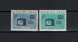 Haiti 1966 Space Telecommunication 2 Stamps MNH - America Del Nord