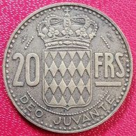 20 Francs 1950 Monaco (TTB) - 1949-1956 Anciens Francs