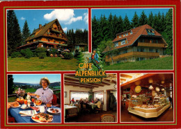 N°1091 Z -cpsm Café Alpenblick Pension - Hotels & Restaurants