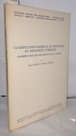 Classification Formelle Automatique Et Industries Lithiques Interprétation Des Hachereaux De La Kamoa - Archeology