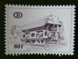 BELGIUM :   1980 - CHEMINS DE FER - CF   449 ** Curiosité 40F Hors Cartouche RARE - Mint