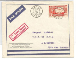 Francia Vecchie Colonie Senegal - Luftpost