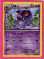 Carte Pokemon Francaise 2014 Xy Xy 48/146 Arbok 90pv Neuve - XY