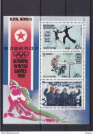 COREE DU NORD 1979 Jeux Olympiques De Lake Placid, Michel 1941-1943 KB Oblitéré - Korea, North