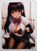 Carte Sexy Waifu Anime Card Manga Girl Limited Doujin ACG Beauty N°28 - Andere & Zonder Classificatie